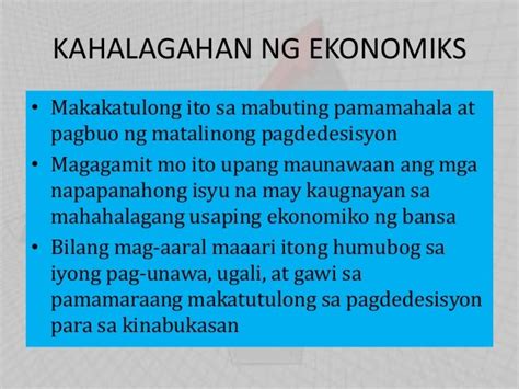 ekonomiks slogan|Kahalagahan Ng Ekonomiks – Bakit Mahalaga Ang .